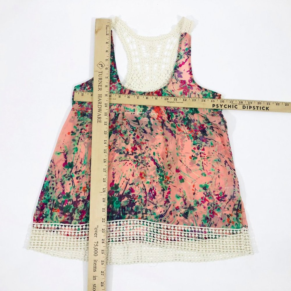 Euc Collective Concepts Multi Color Abstract Hi-Lo - image 4